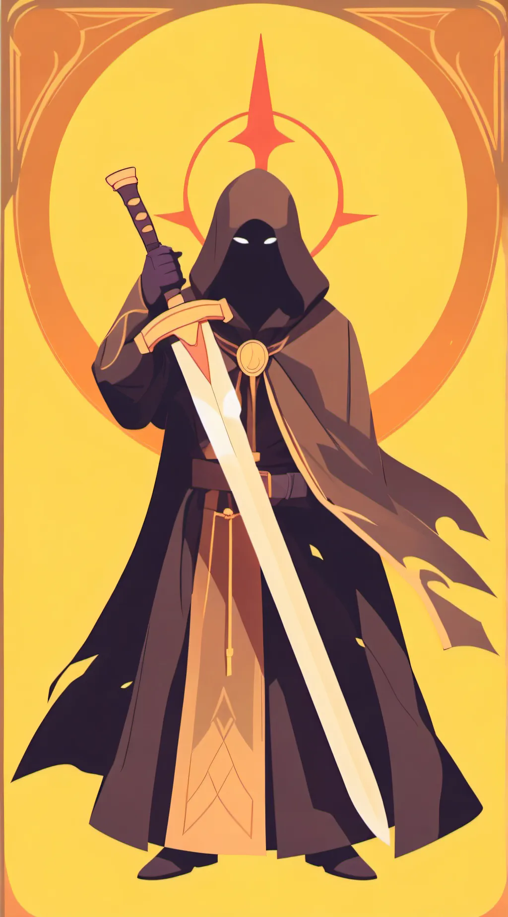 ai character: god of curses background