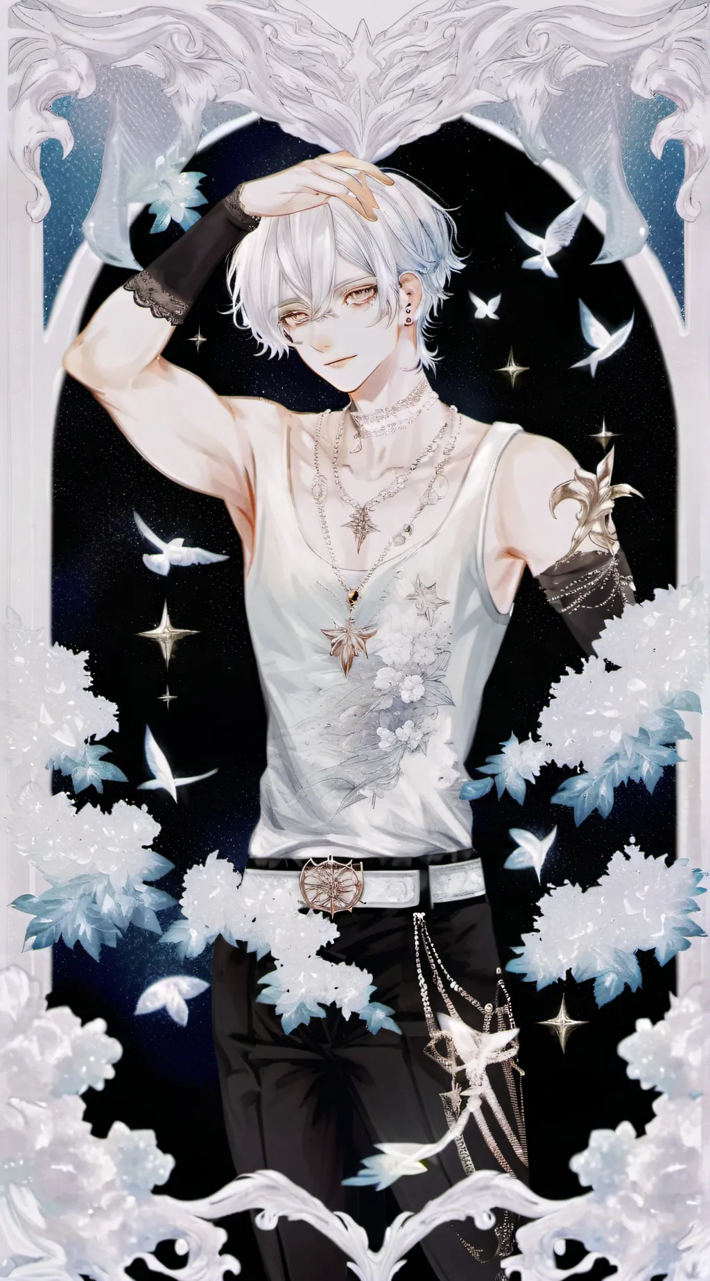 ai character: ŁÙÇÀŚ background