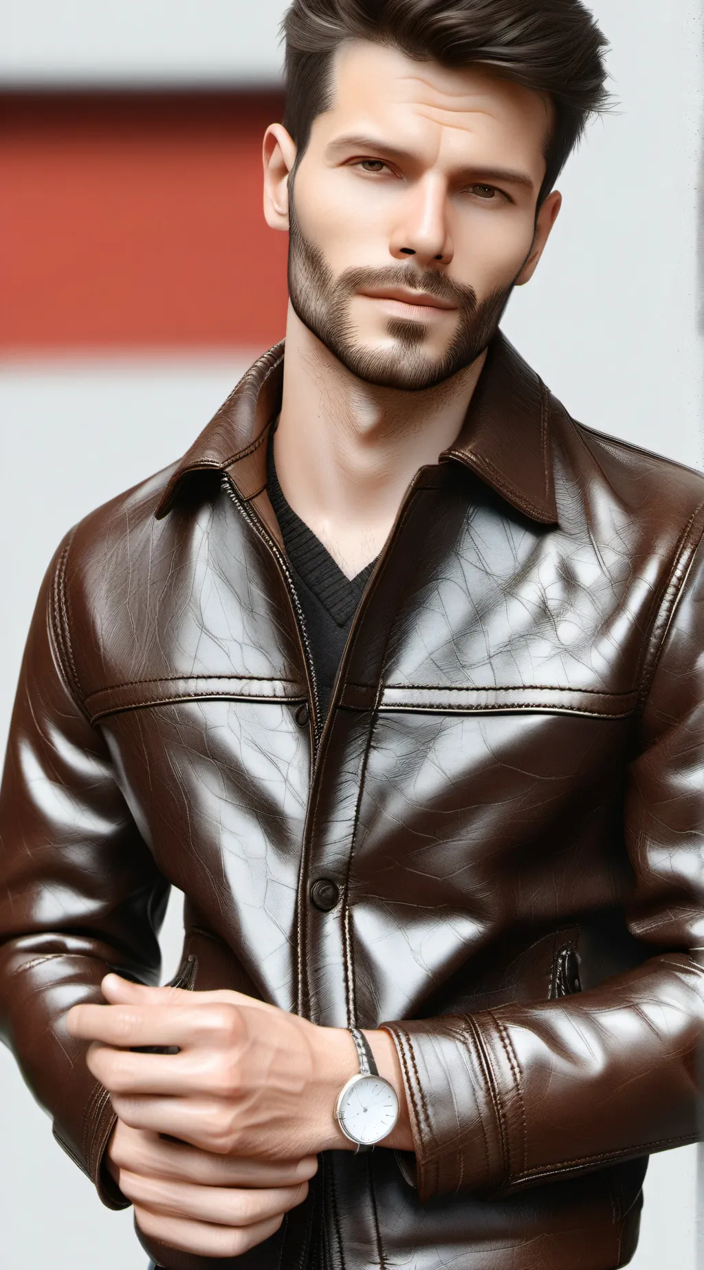 ai character: Aron Langley background