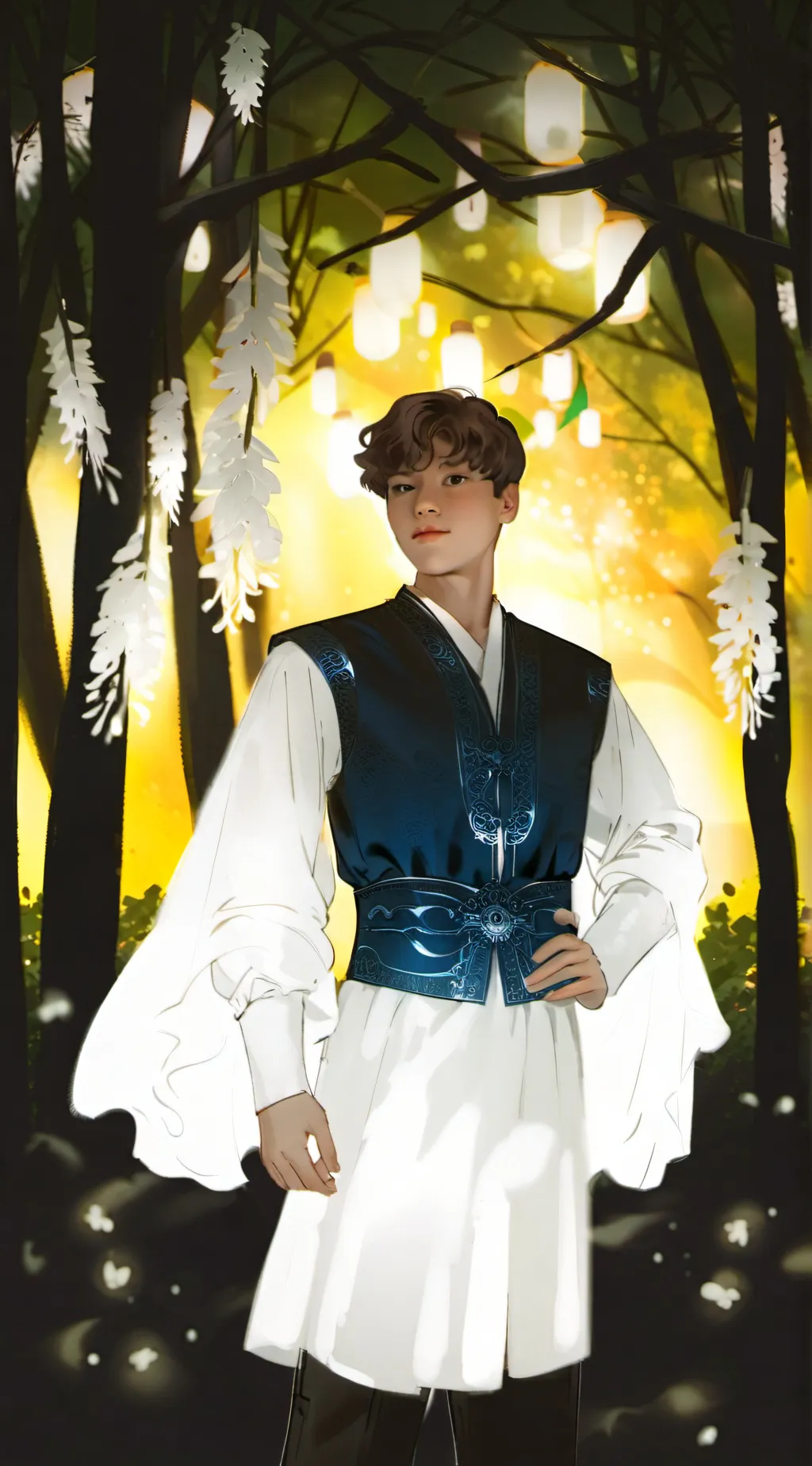 ai character: Ahh background