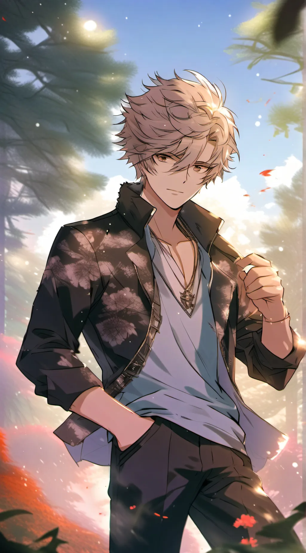 ai character: Ashton background