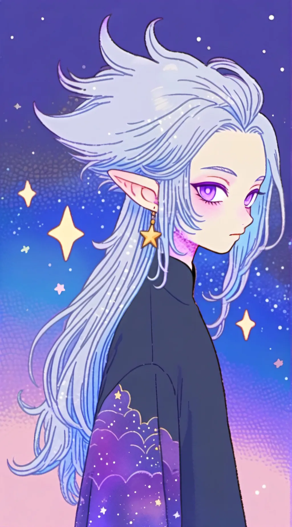 ai character: Le Yang  background