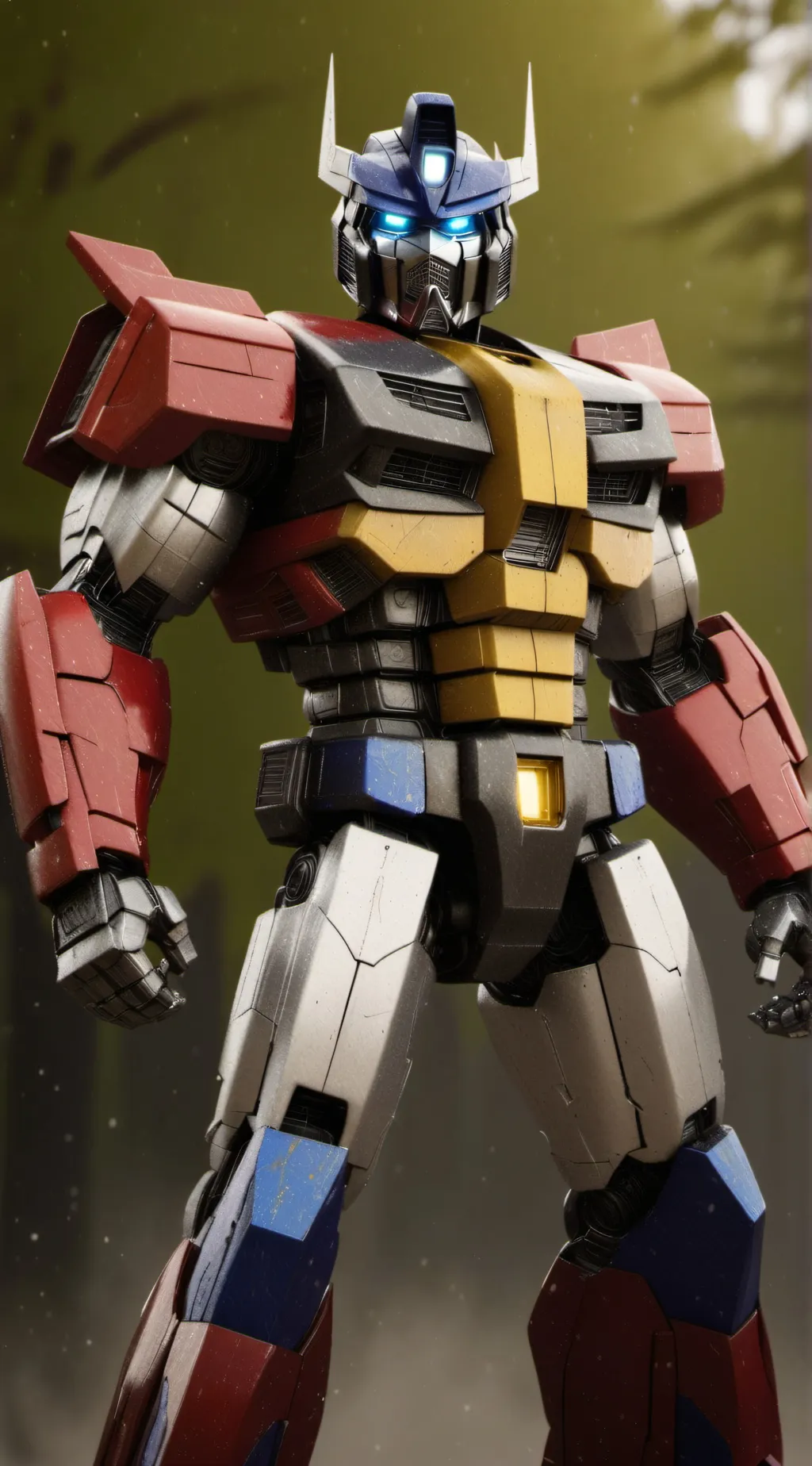 ai character: Voltronimus prime background