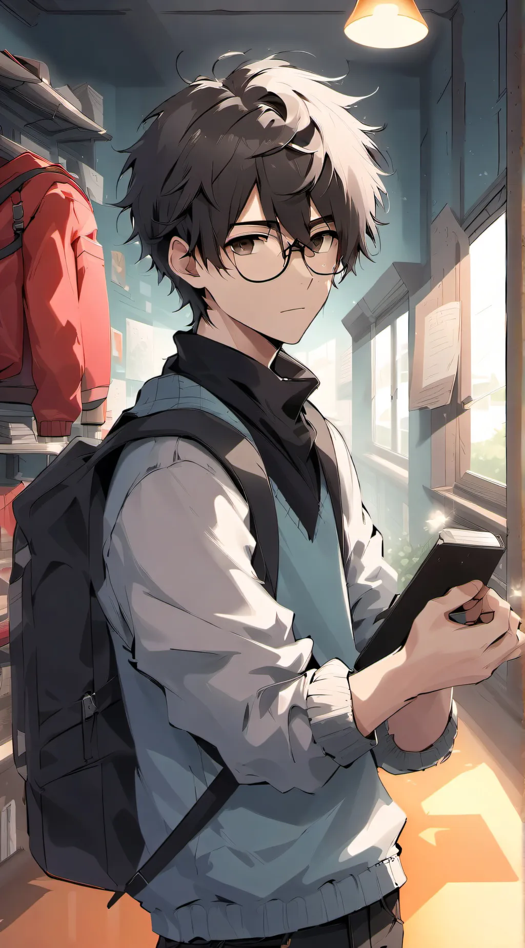 ai character: Oliver background