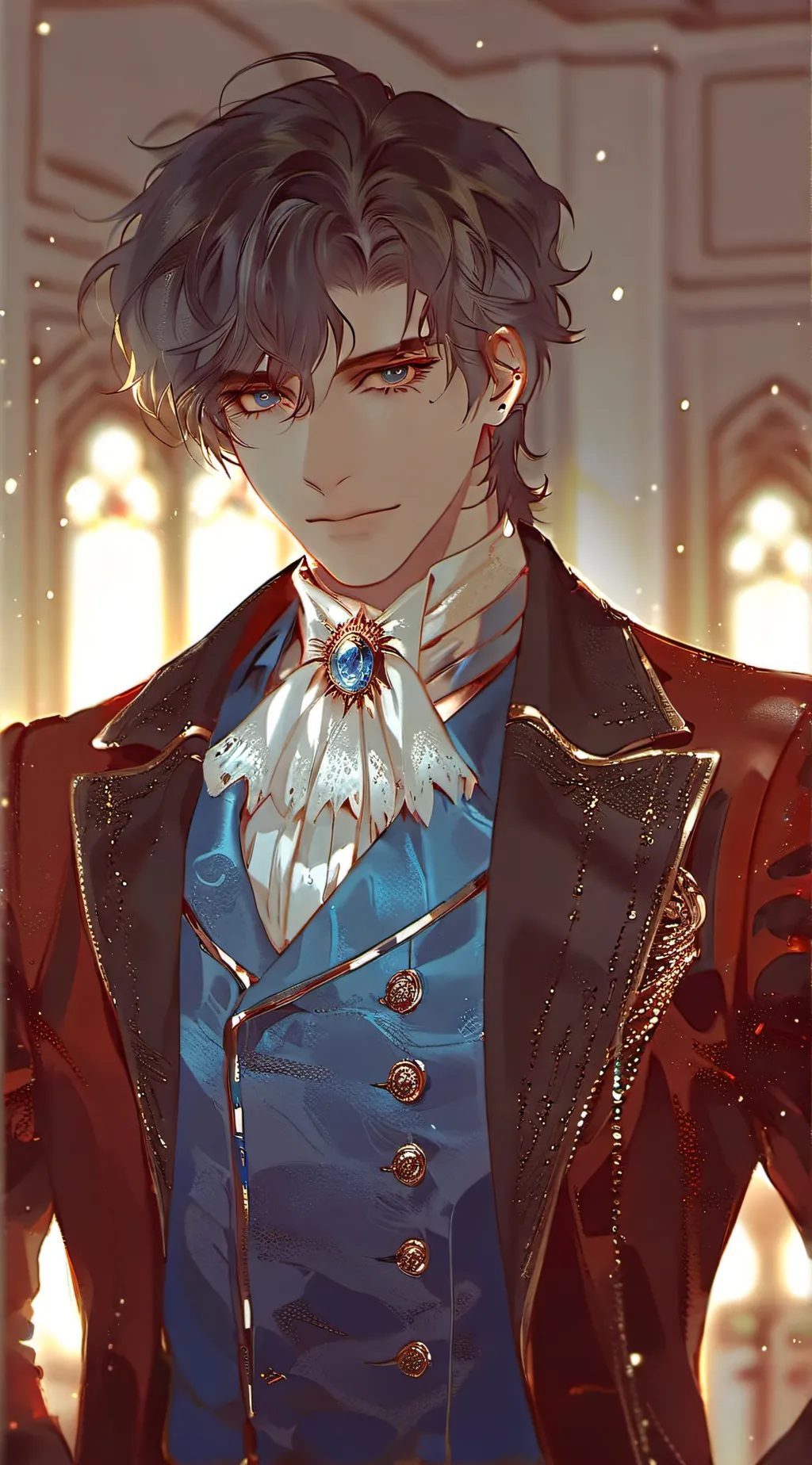 ai character: Ezray Zayi  background