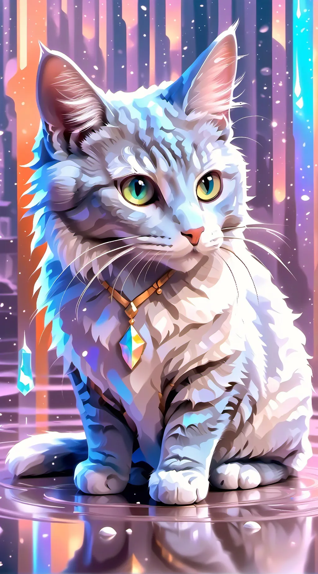 ai character: Kitty background