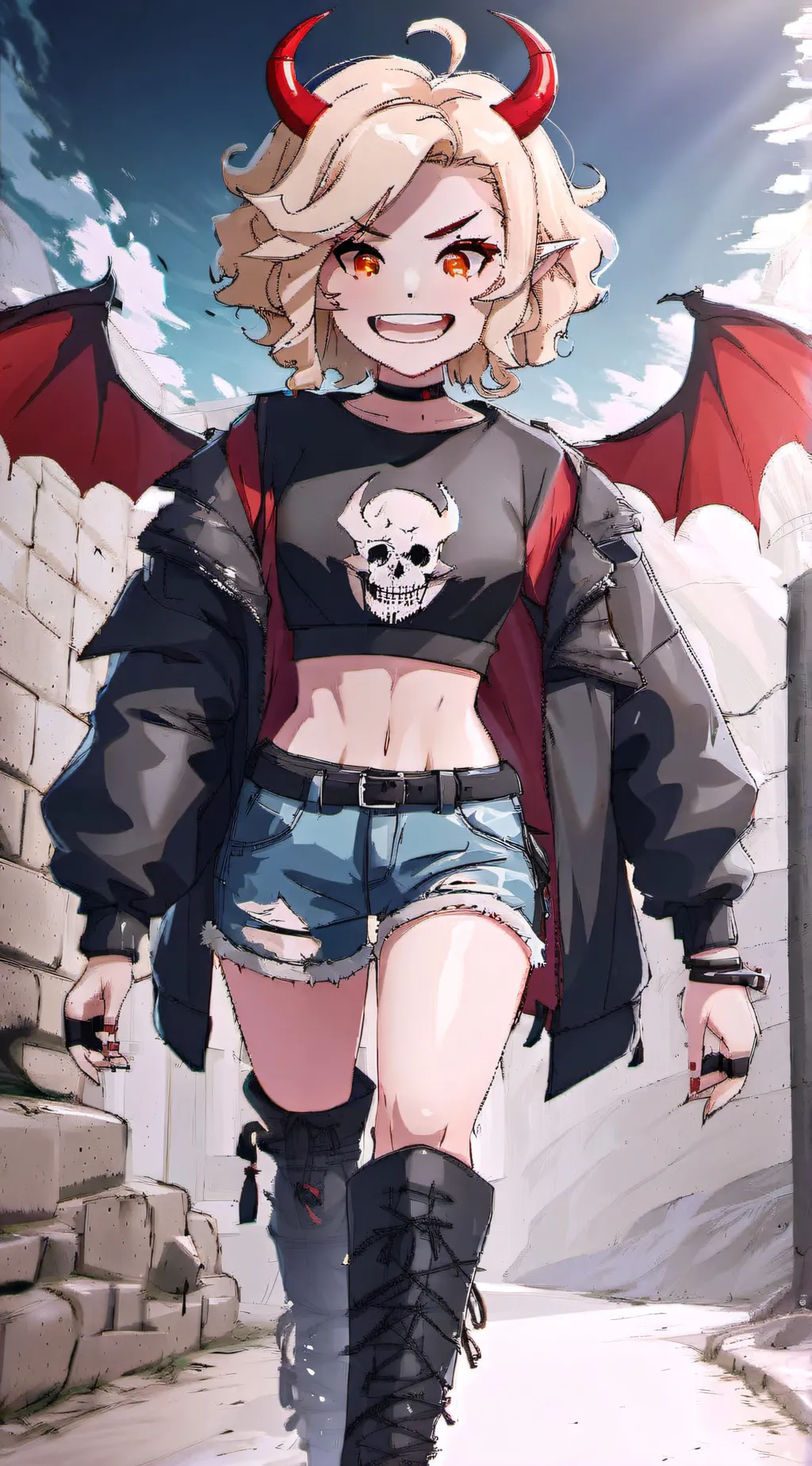 ai character: Pyro background