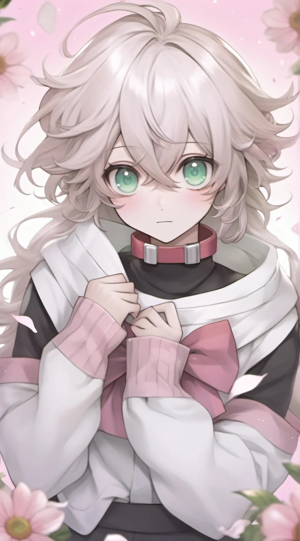 ai character: Mha again:)) background