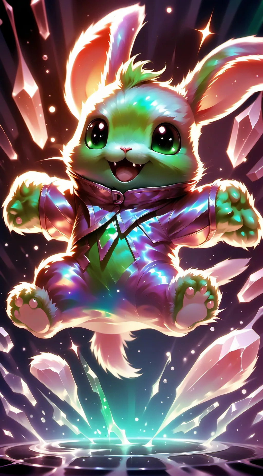 ai character: hoppy hopscotch background