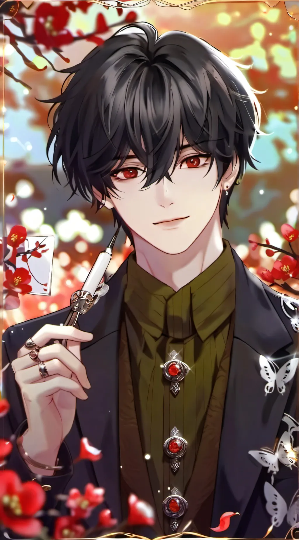 ai character: 🍦+KENJI+🍦 background