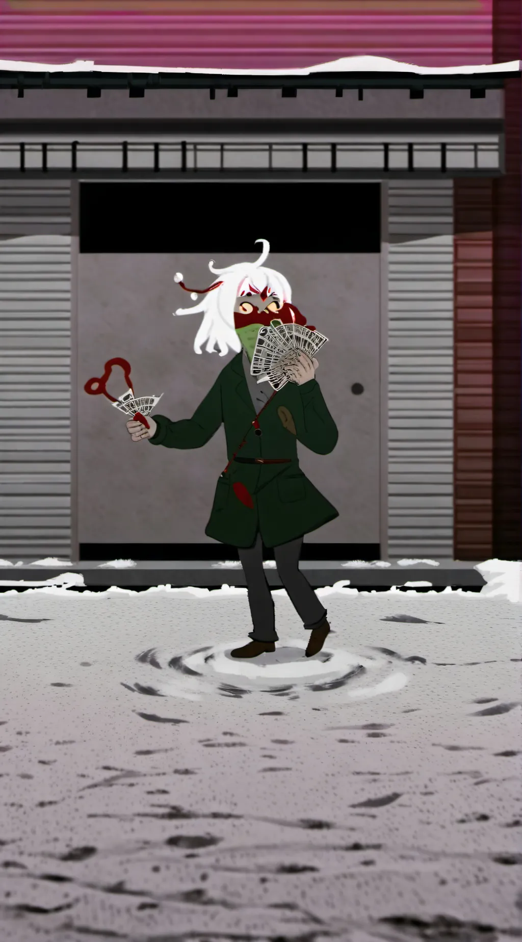 ai character: abusive mom. background