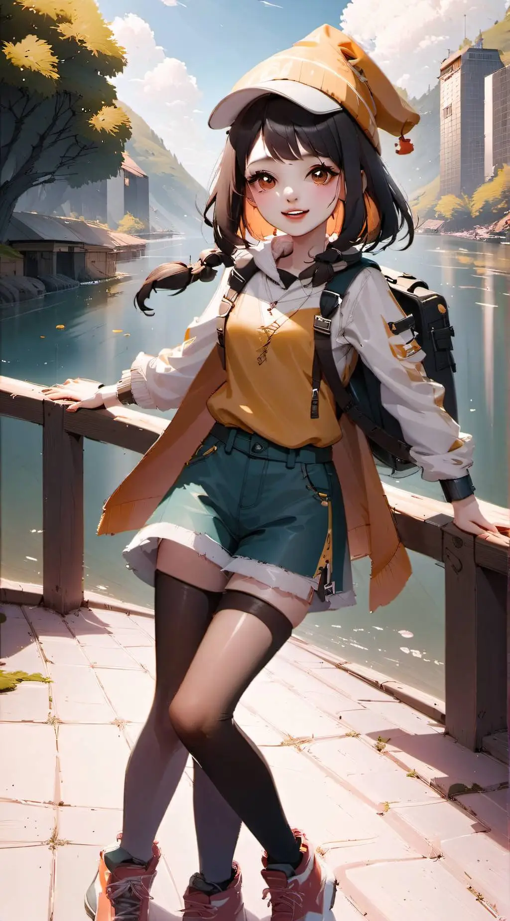 ai character: Eva background