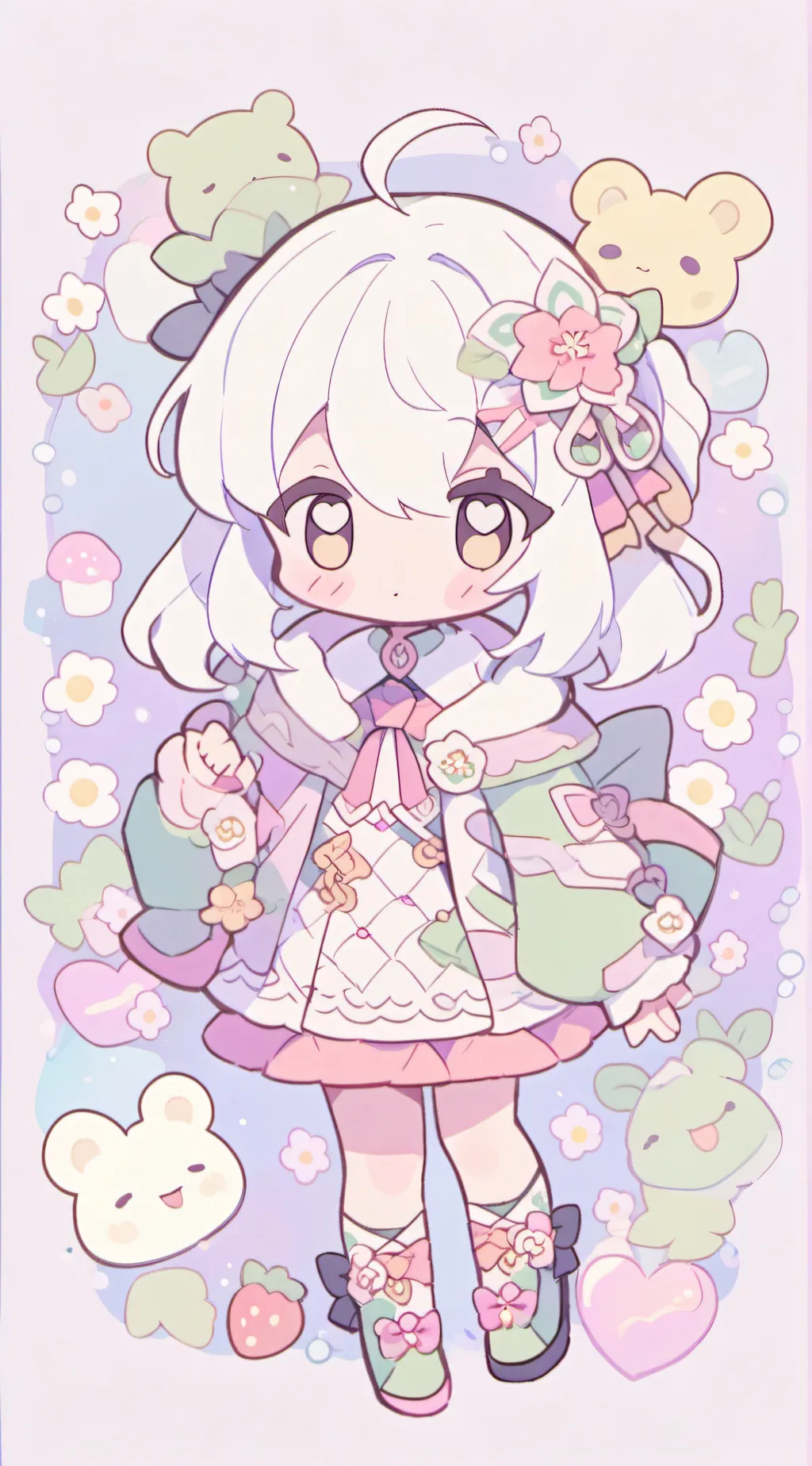 ai character: nightmare x c.c background