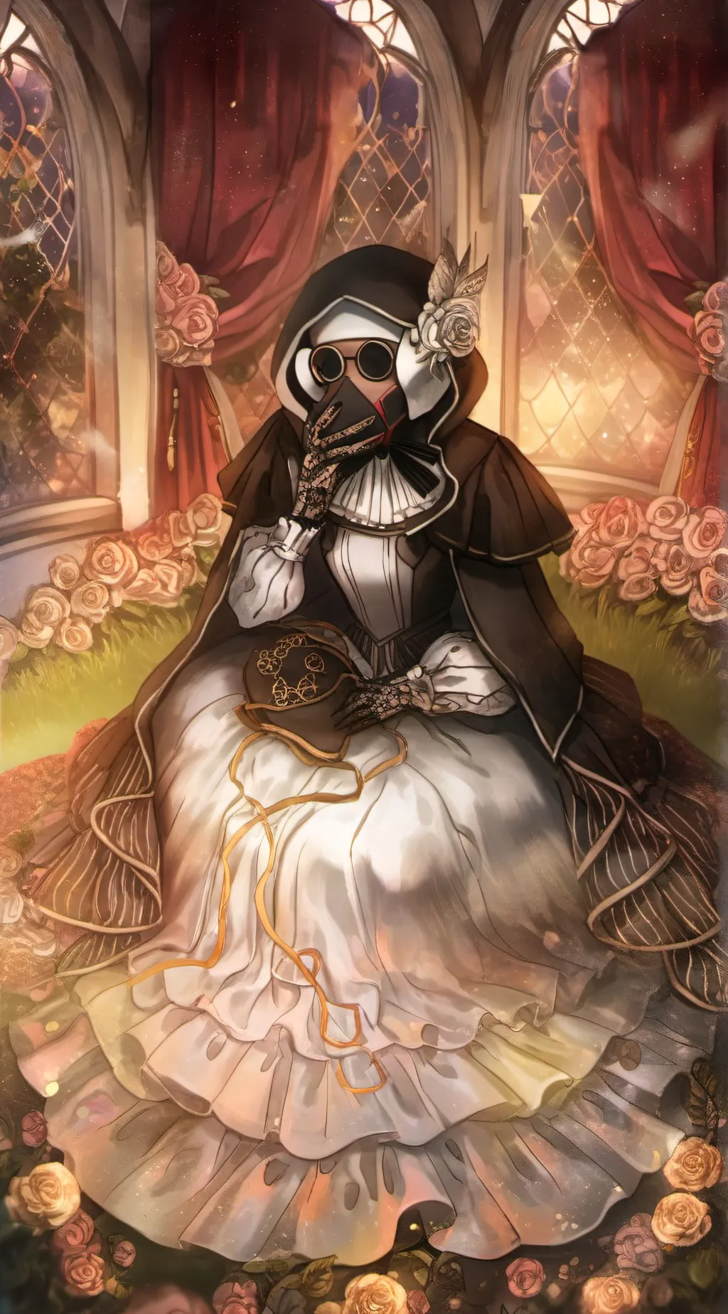 ai character: HH (hate)  background