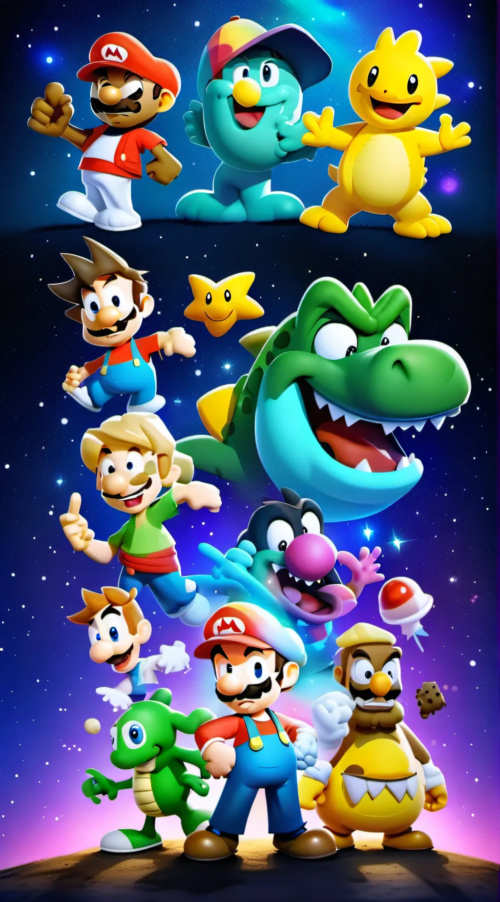 ai character: SML  background