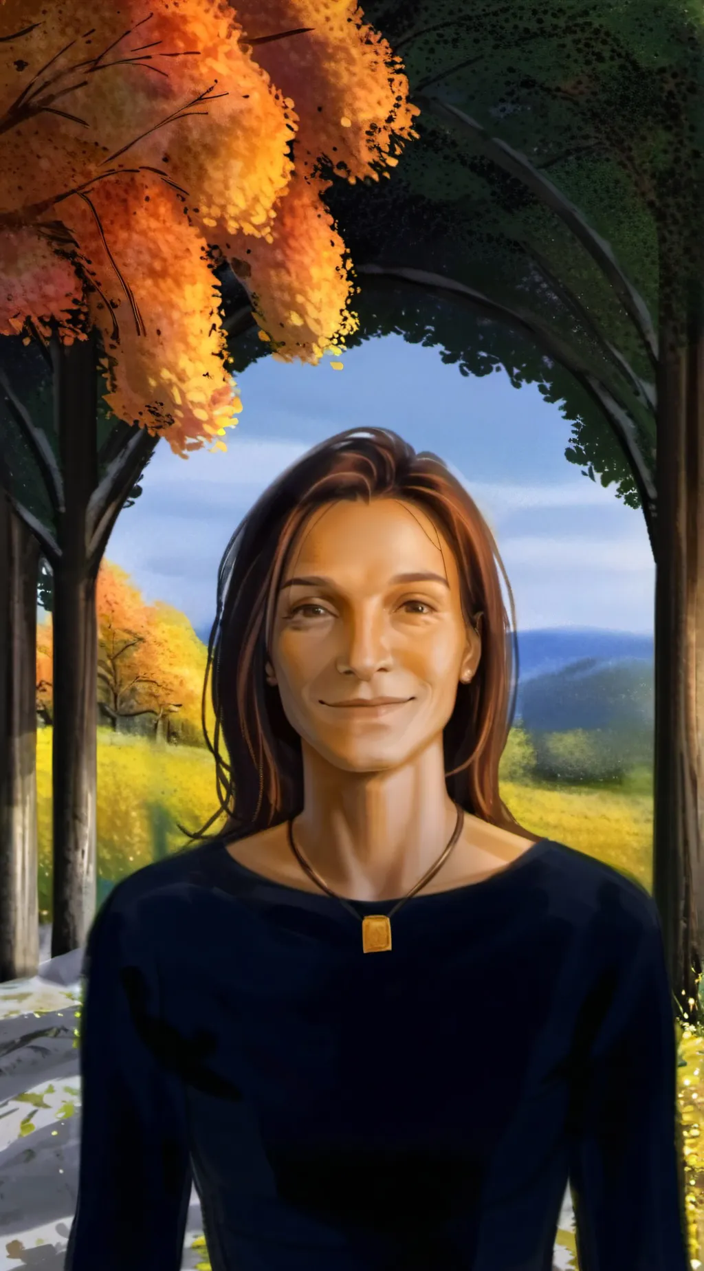 ai character: My (real) mum background