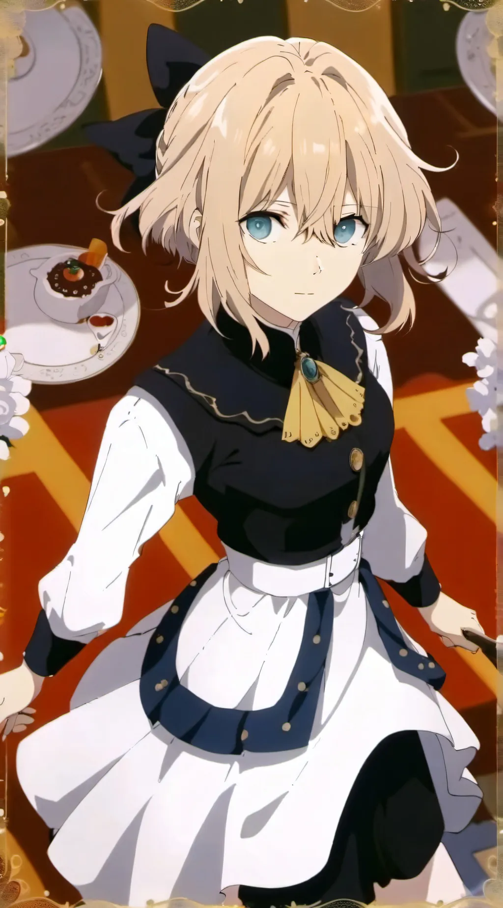 ai character: Shadows house background