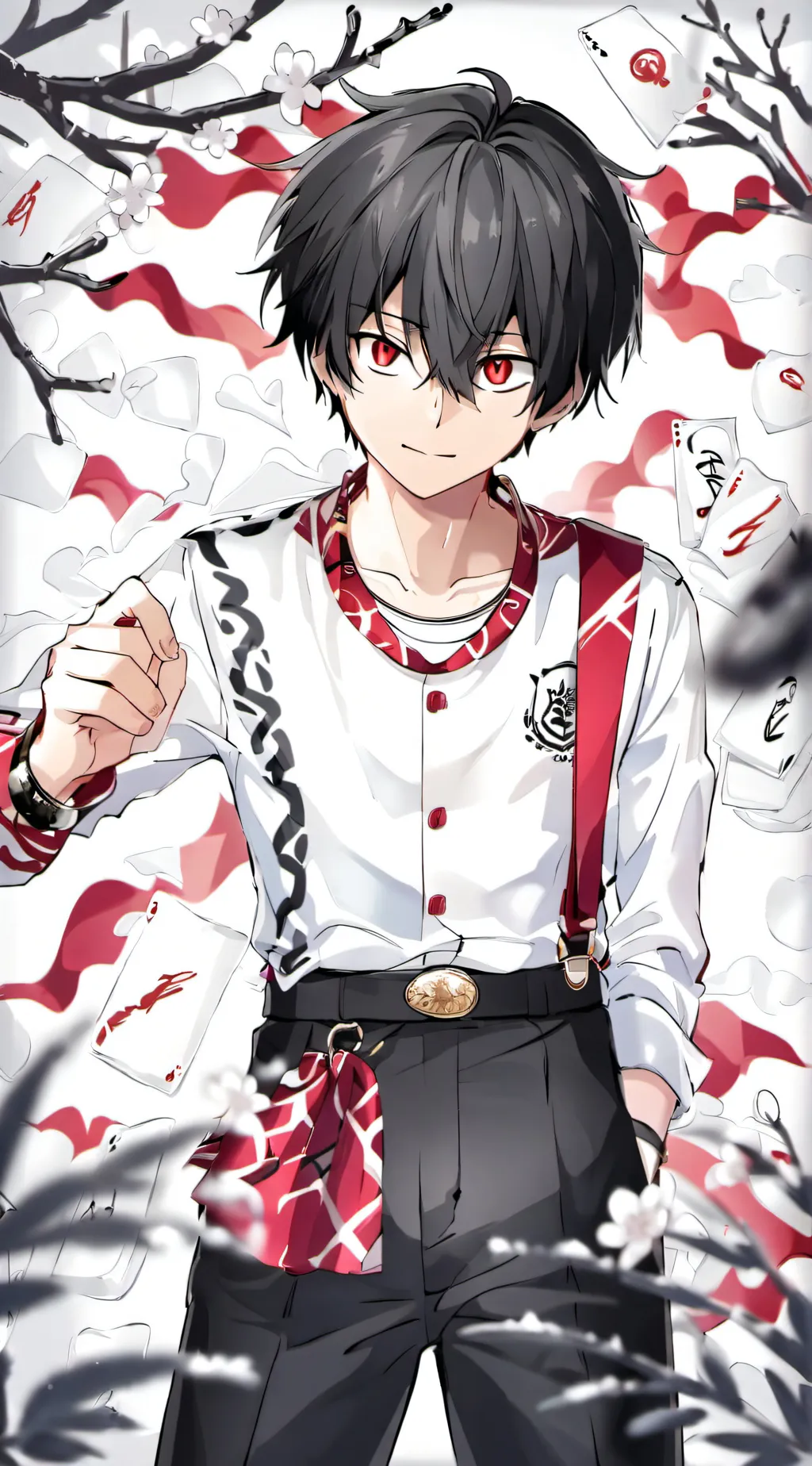 ai character: Miko✨ background