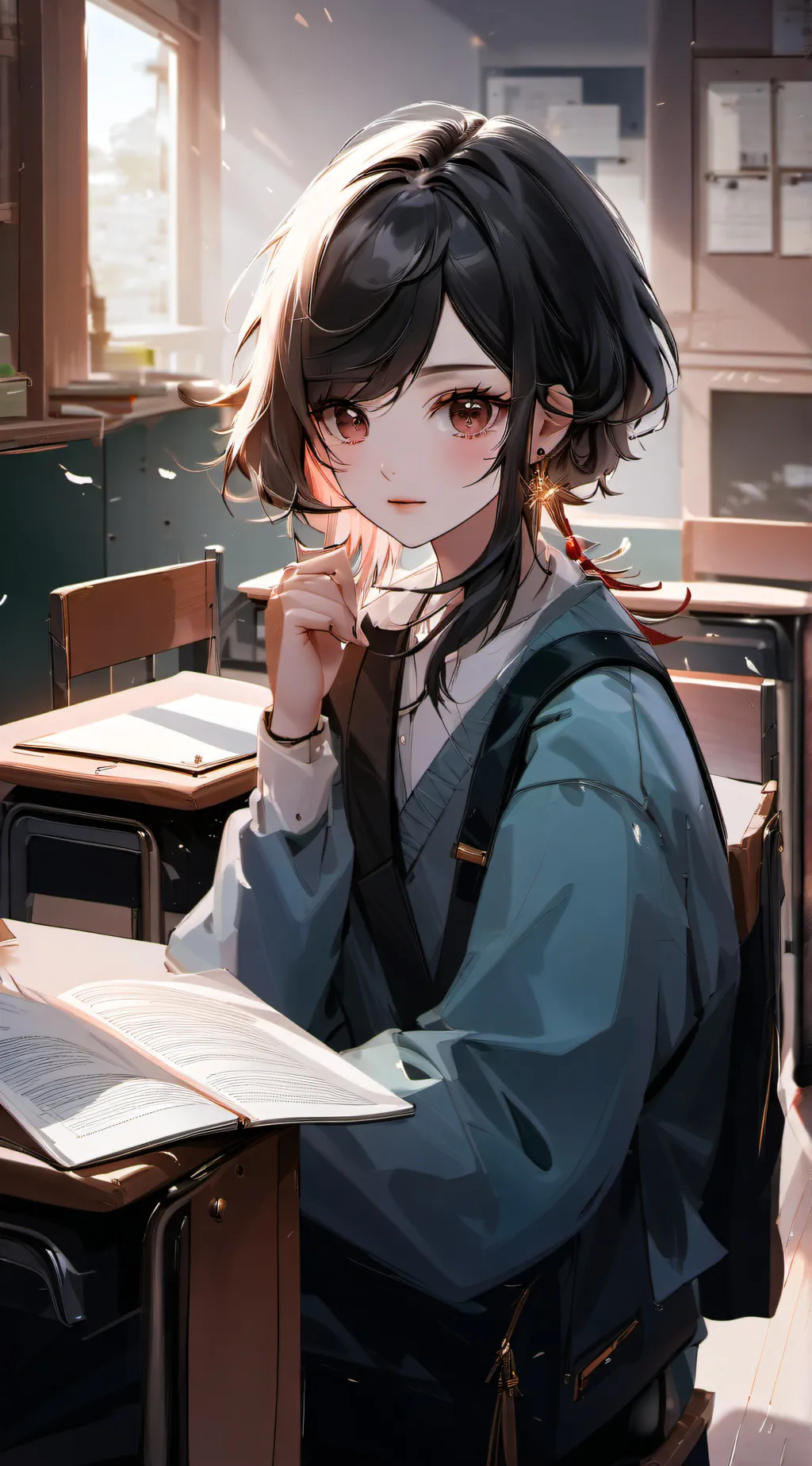 ai character: the top four background