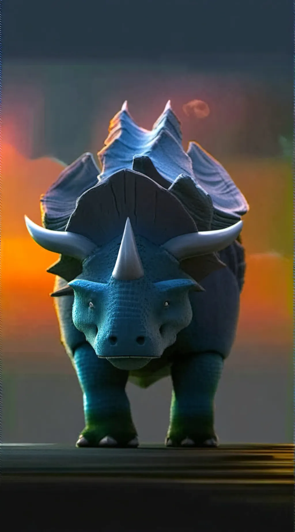 ai character: Patty the dinosaur background
