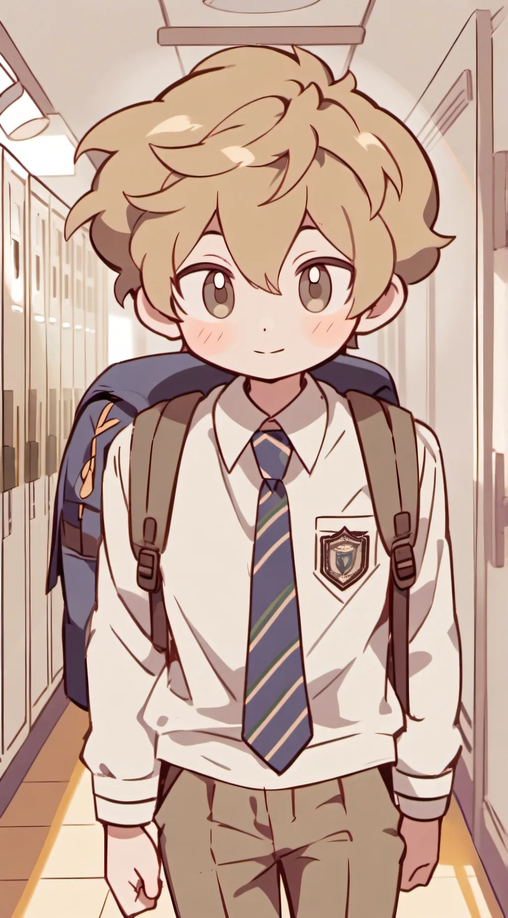 ai character: Lila and thunder  background