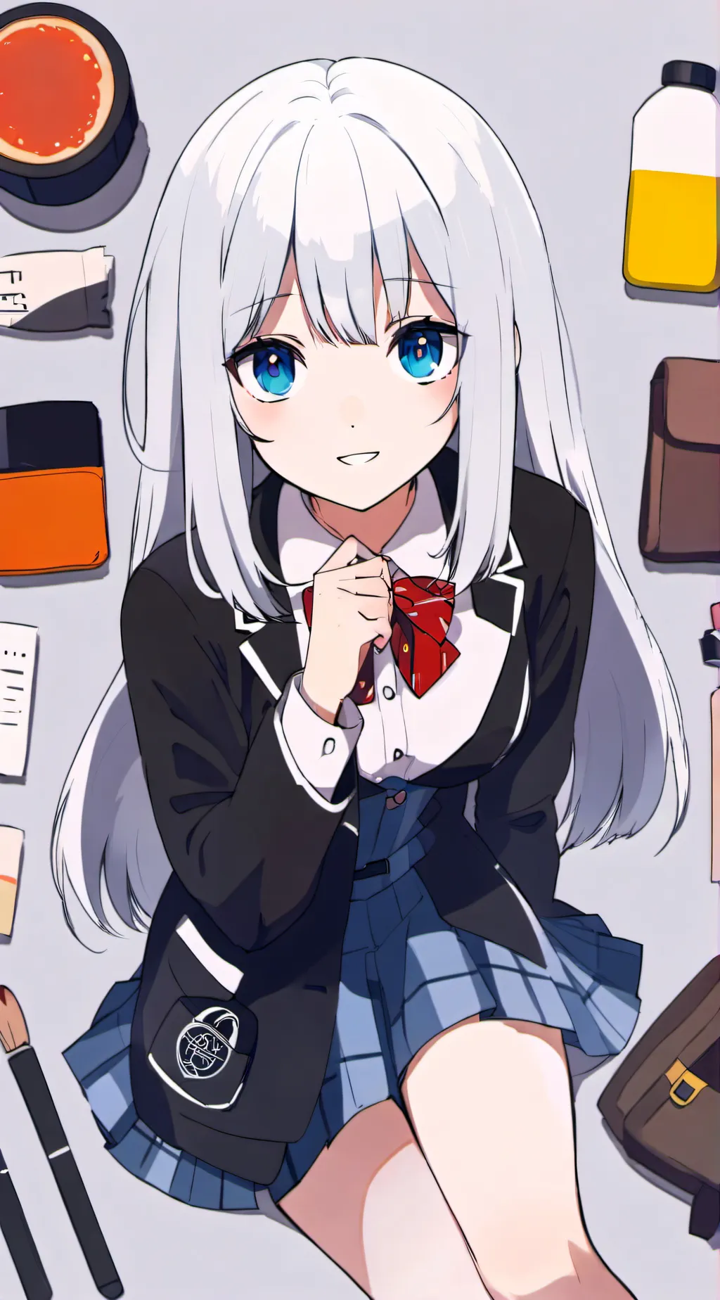 ai character: lilly background