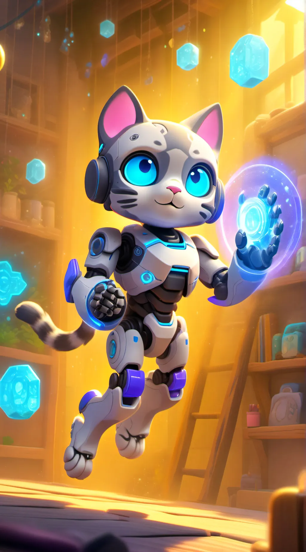 ai character: Kuro background