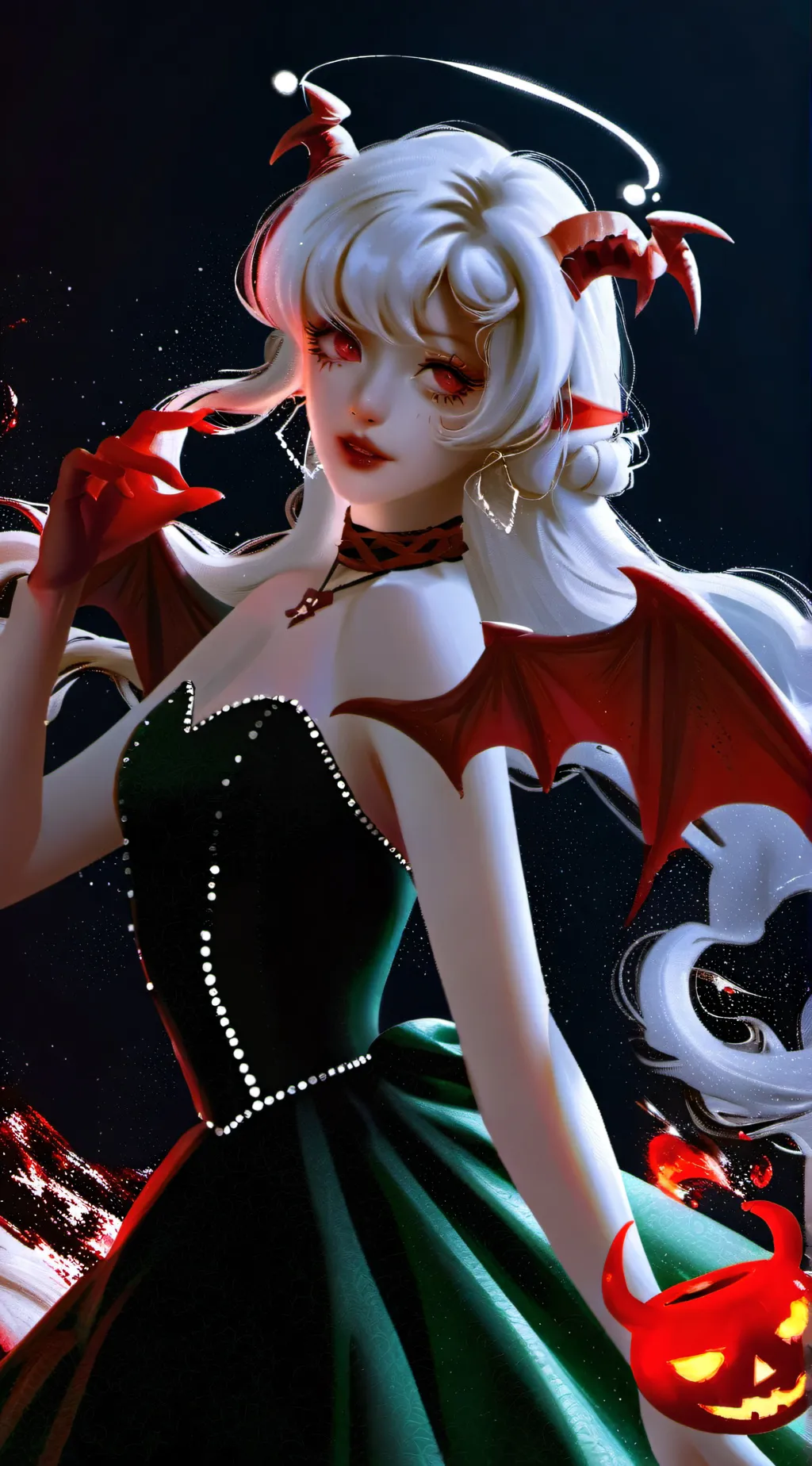 ai character: Angeliassc87  background