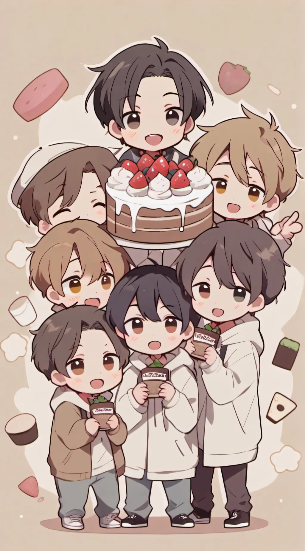 ai character: skz house background