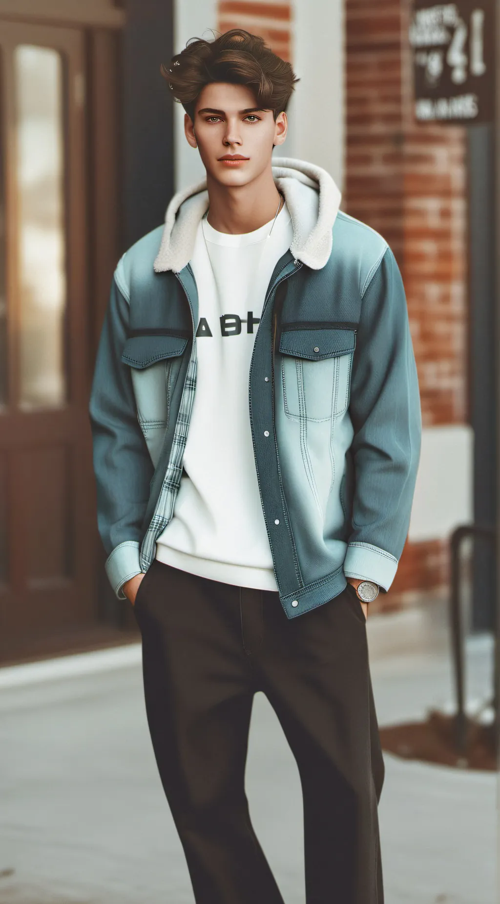 ai character: Alex background