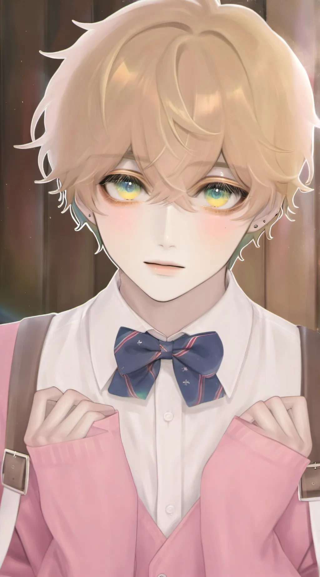 ai character: Miky  background