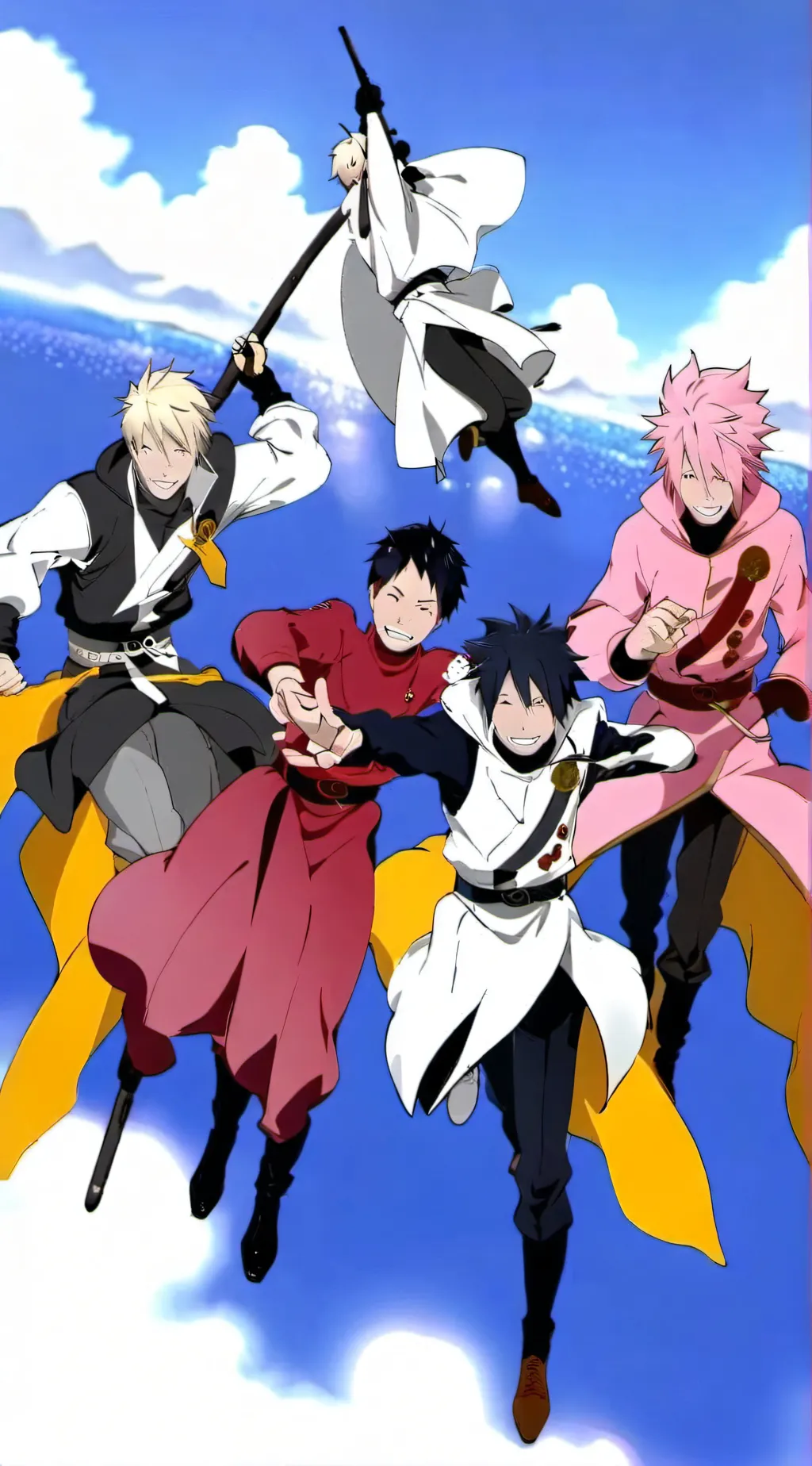 ai character: Team 7 background