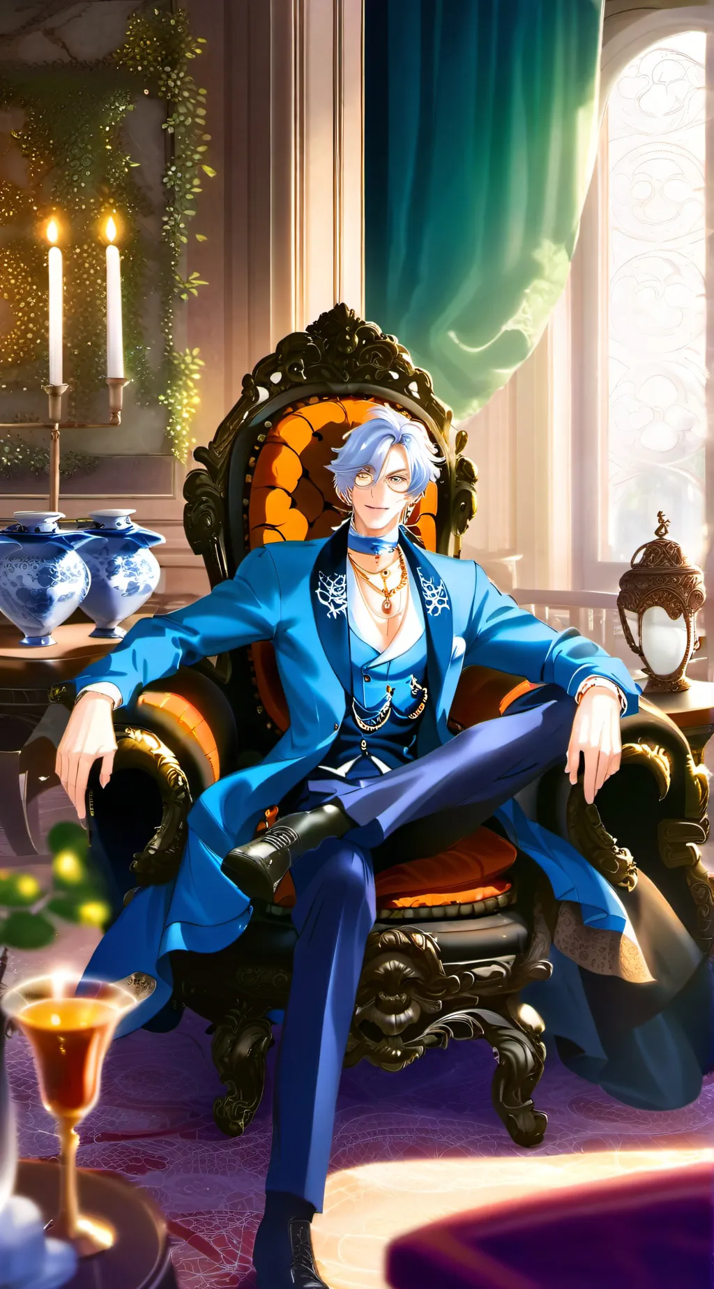 ai character: timba y ruis background