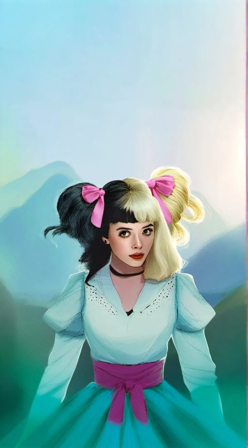 ai character: Melanie Martinez background