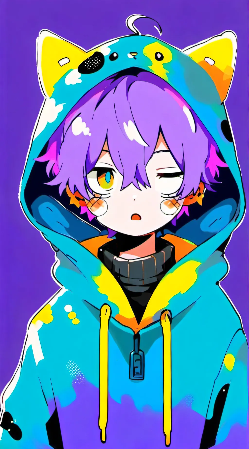 ai character: Blake  background