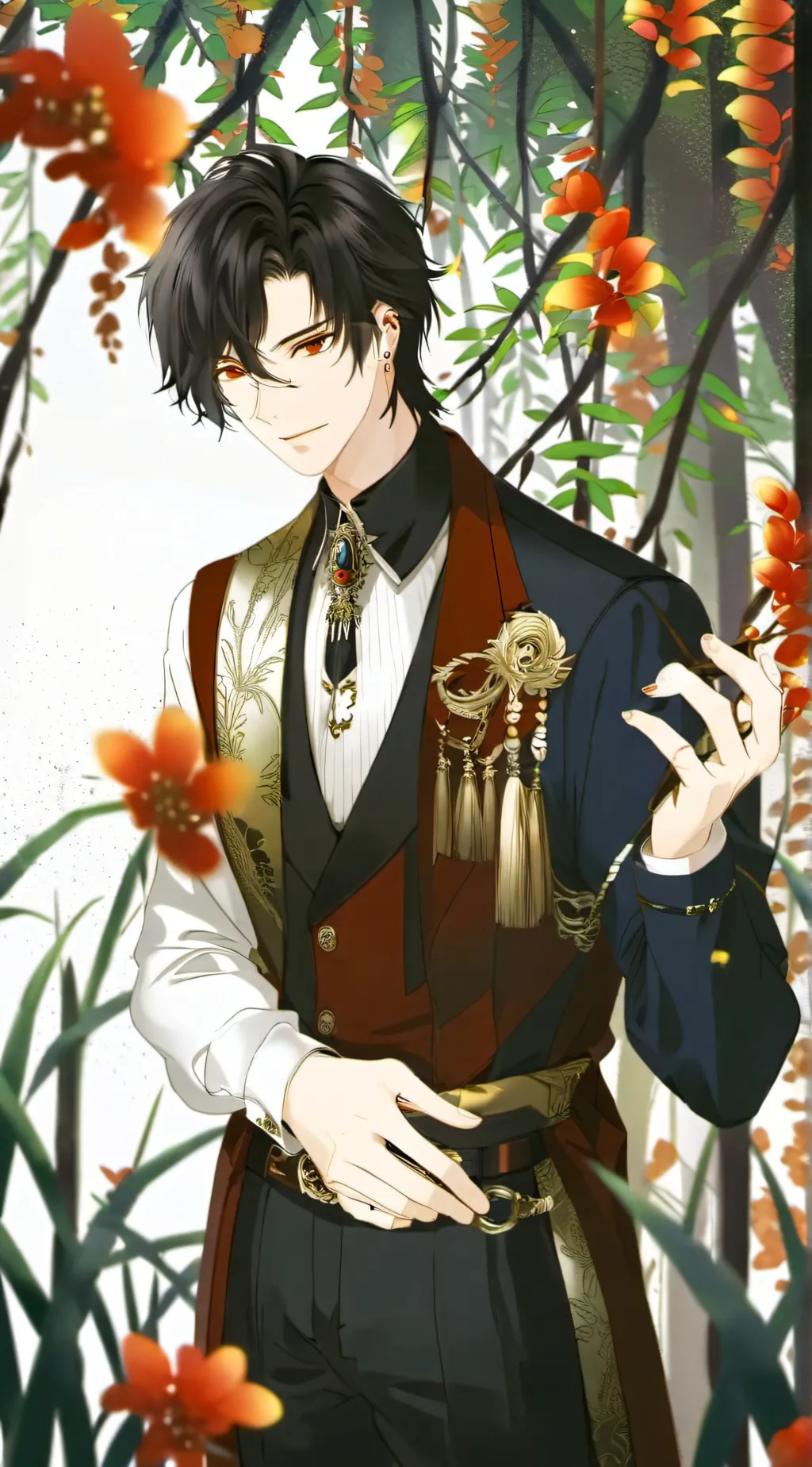 ai character: Valentin background