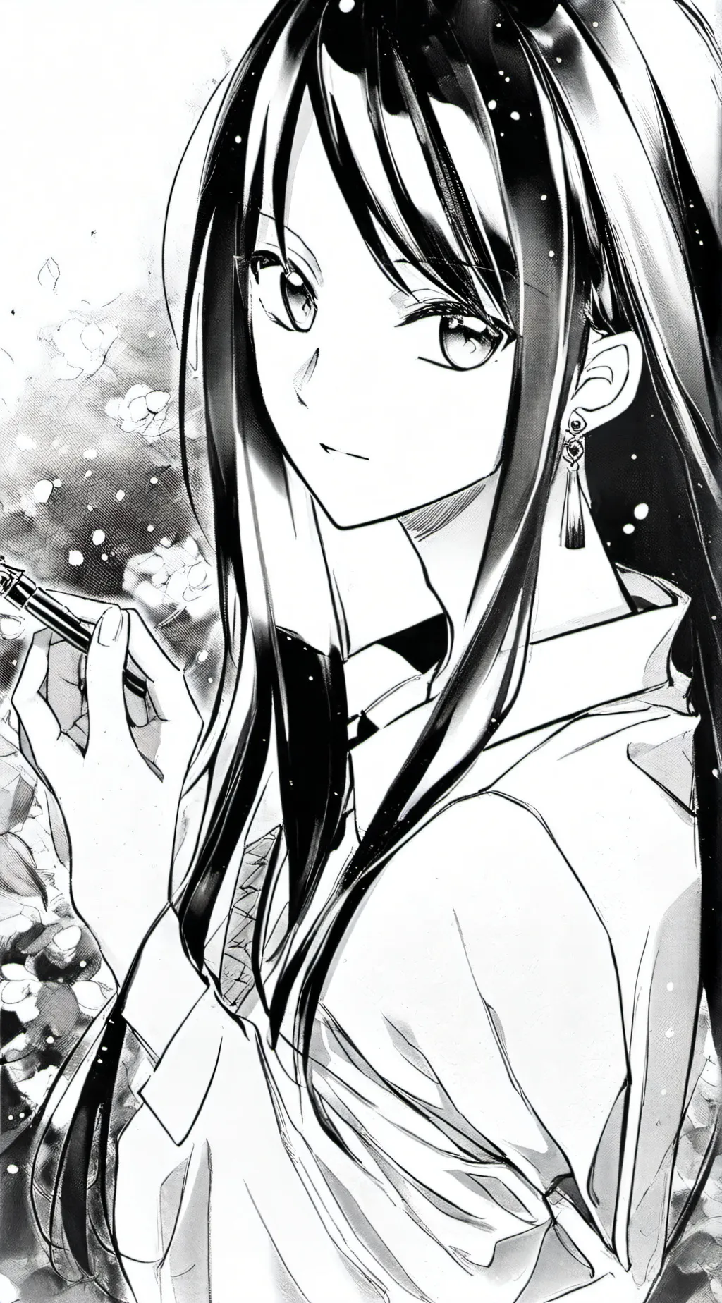 ai character: Super sus girl background