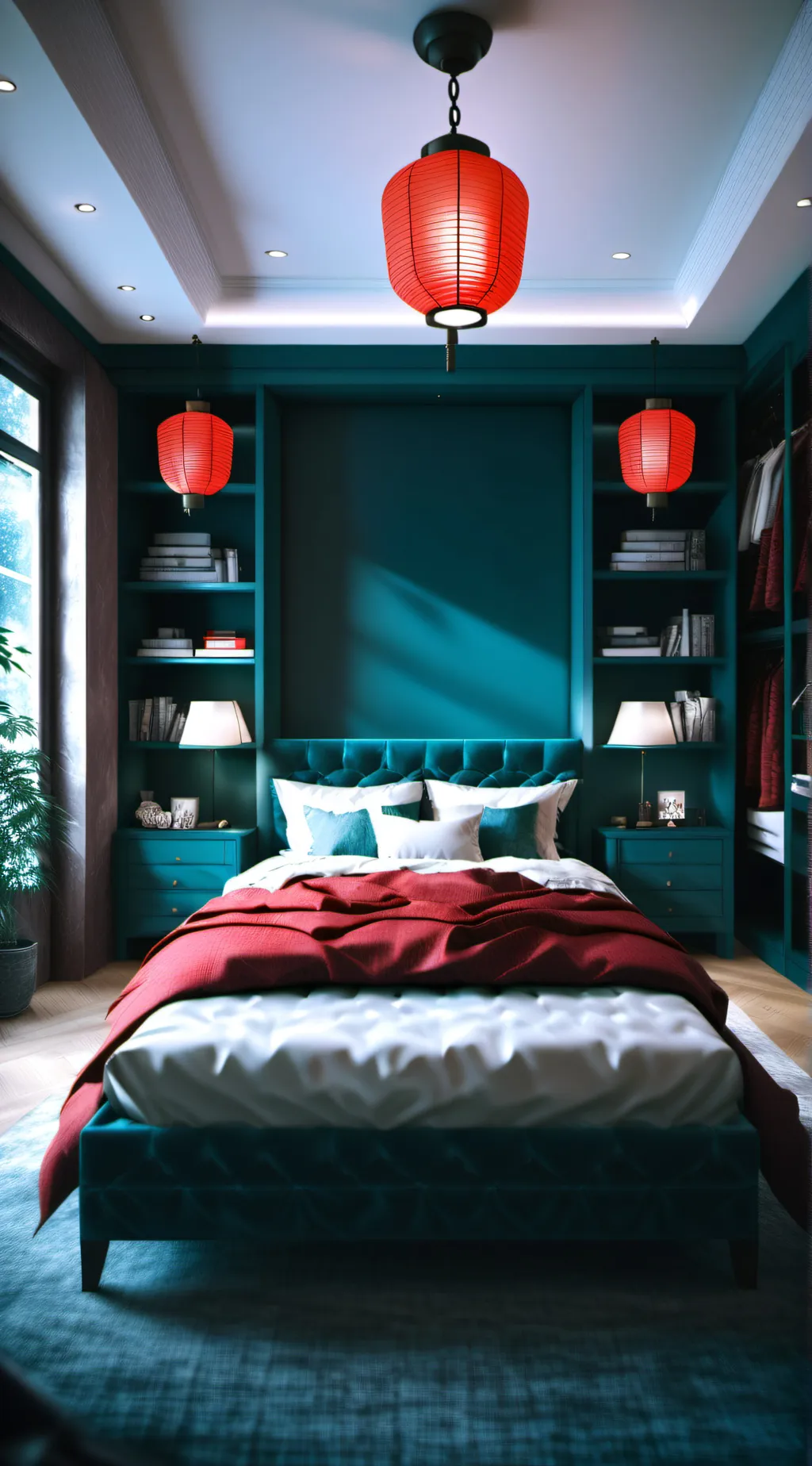 ai character: utsm's room background