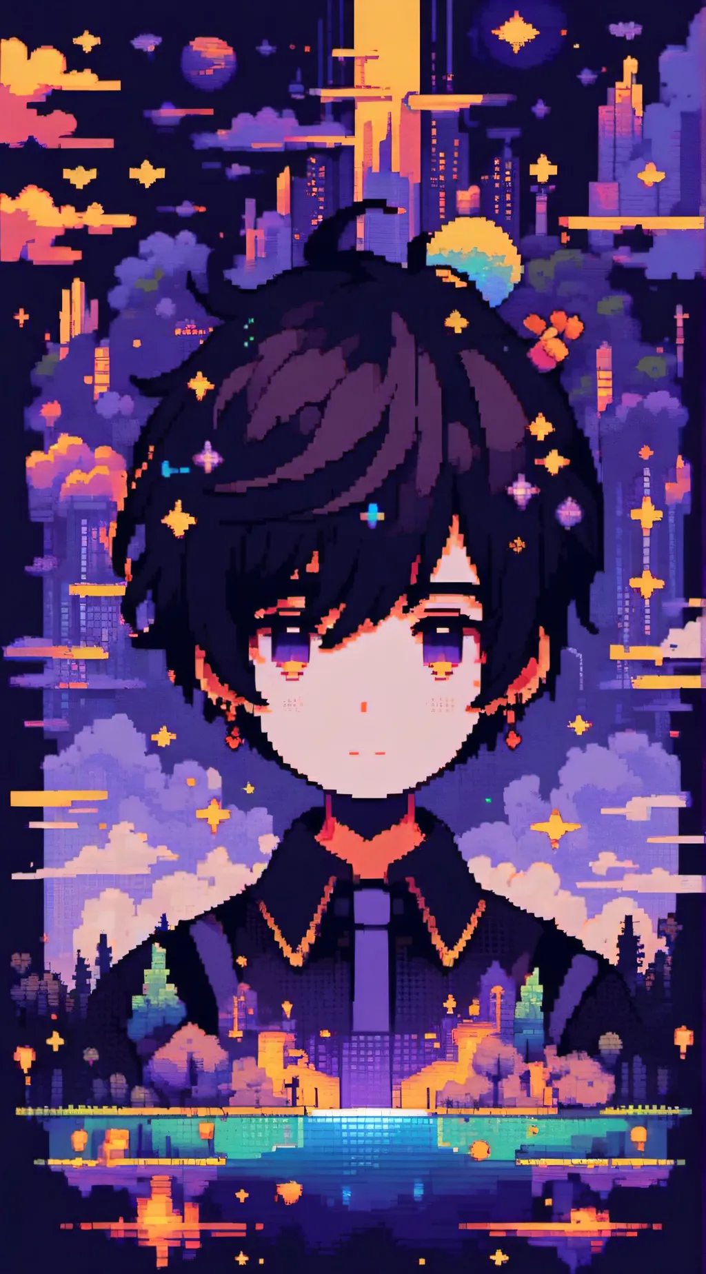 ai character: gamer bully background