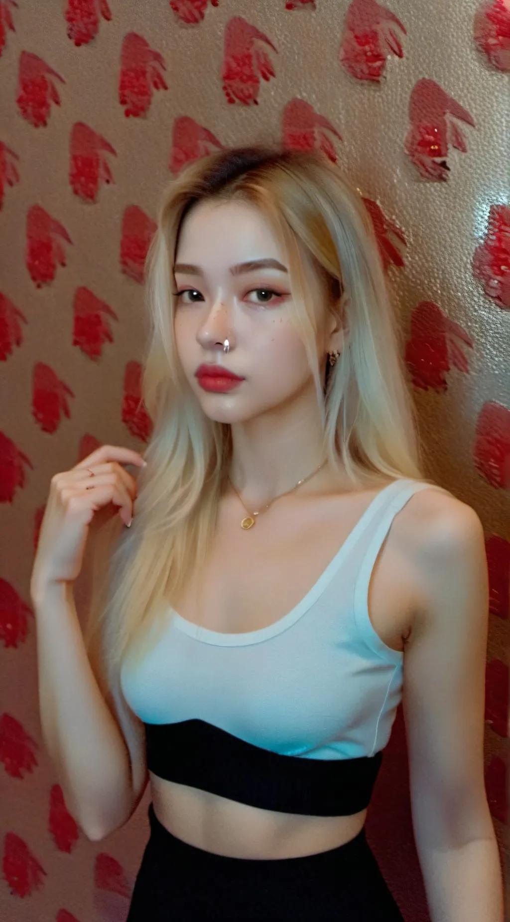 ai character: Rose background