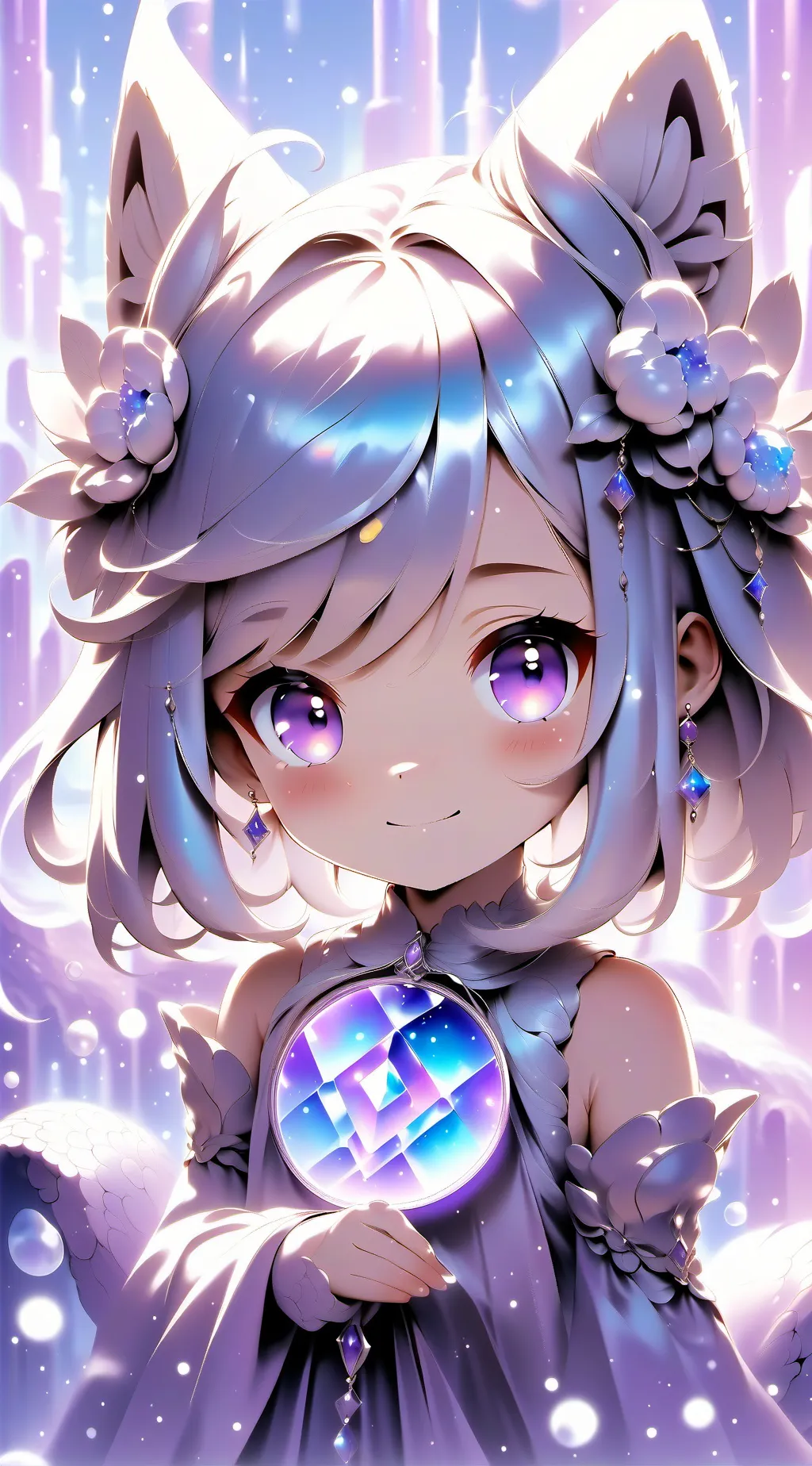 ai character: Milly  background