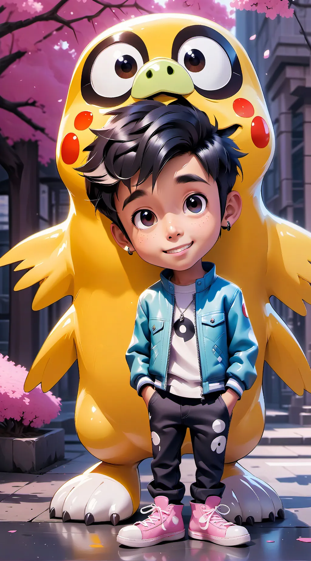 ai character: Aaron background