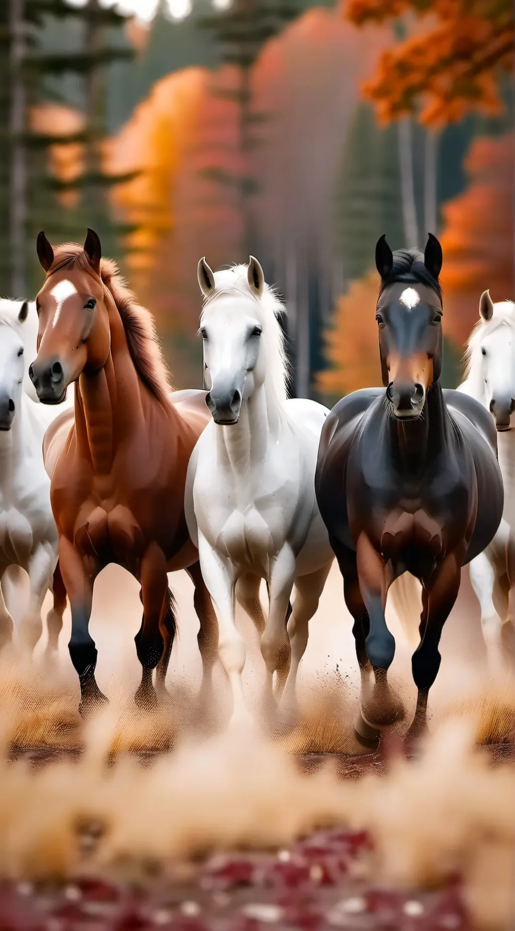 ai character: Horse Herd background
