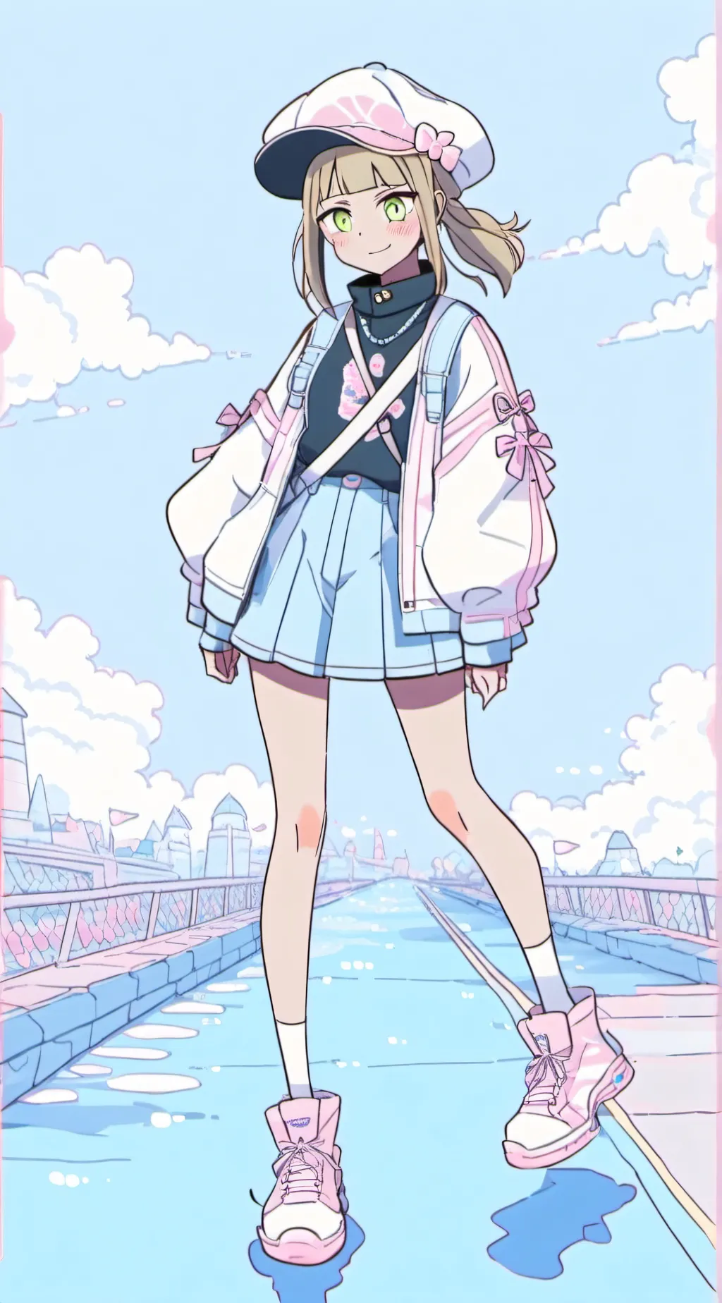 ai character: Toga MHA background