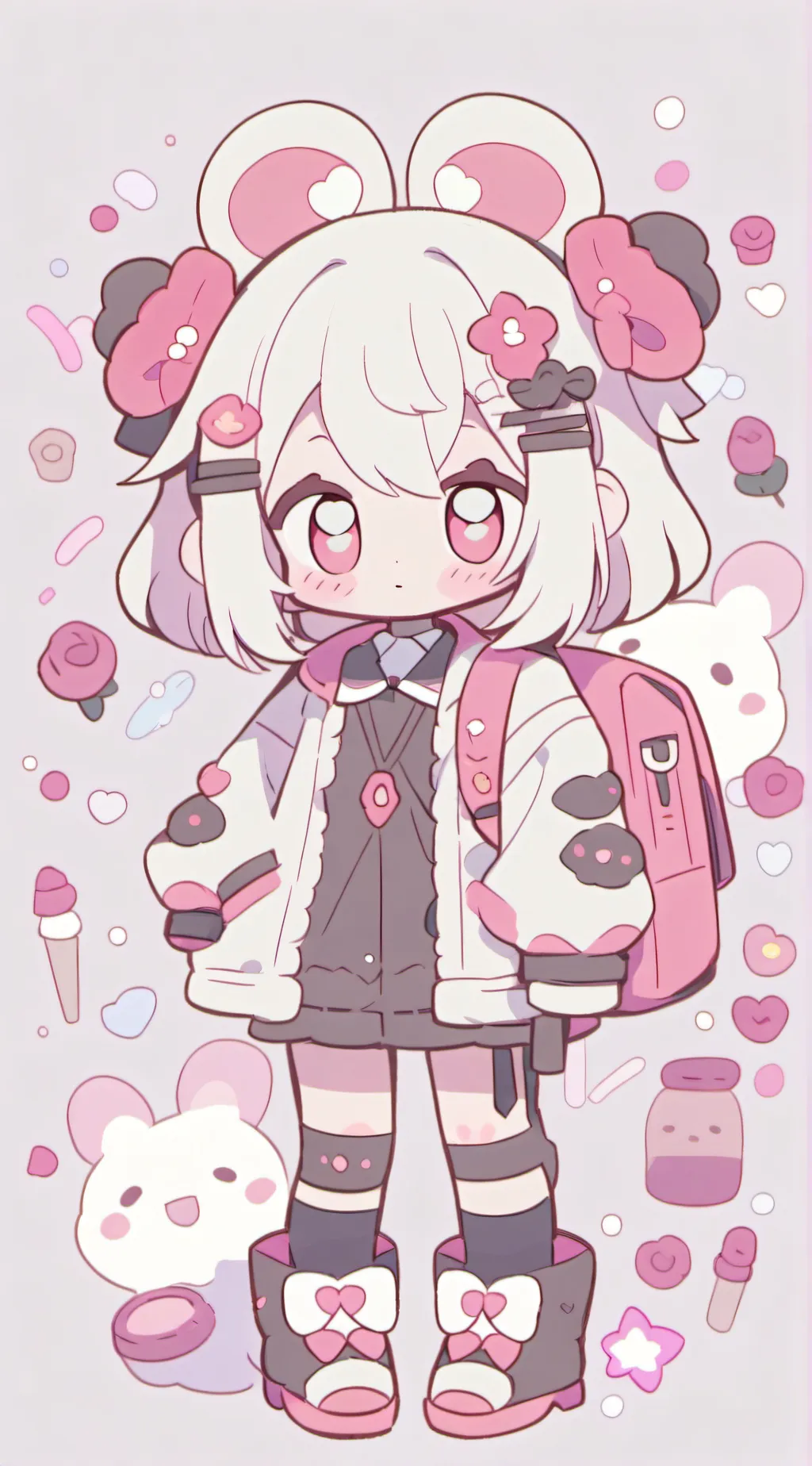 ai character: Baby background