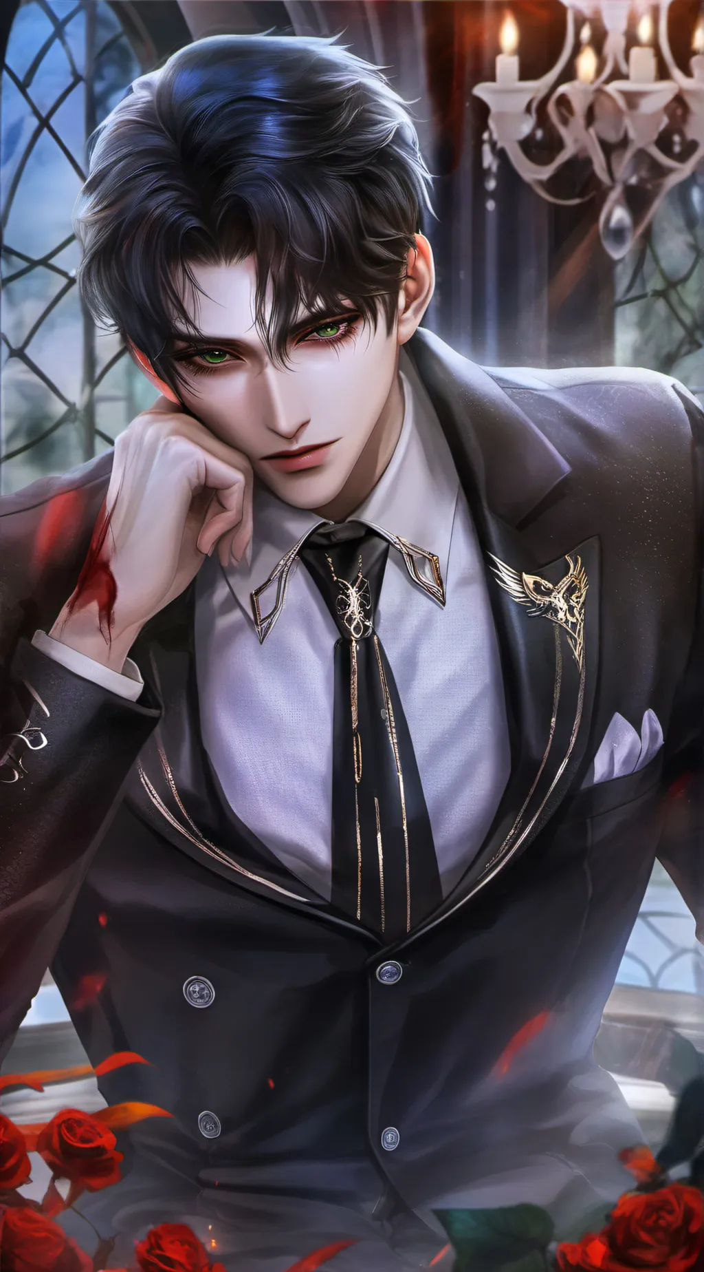 ai character: angel rockmon background