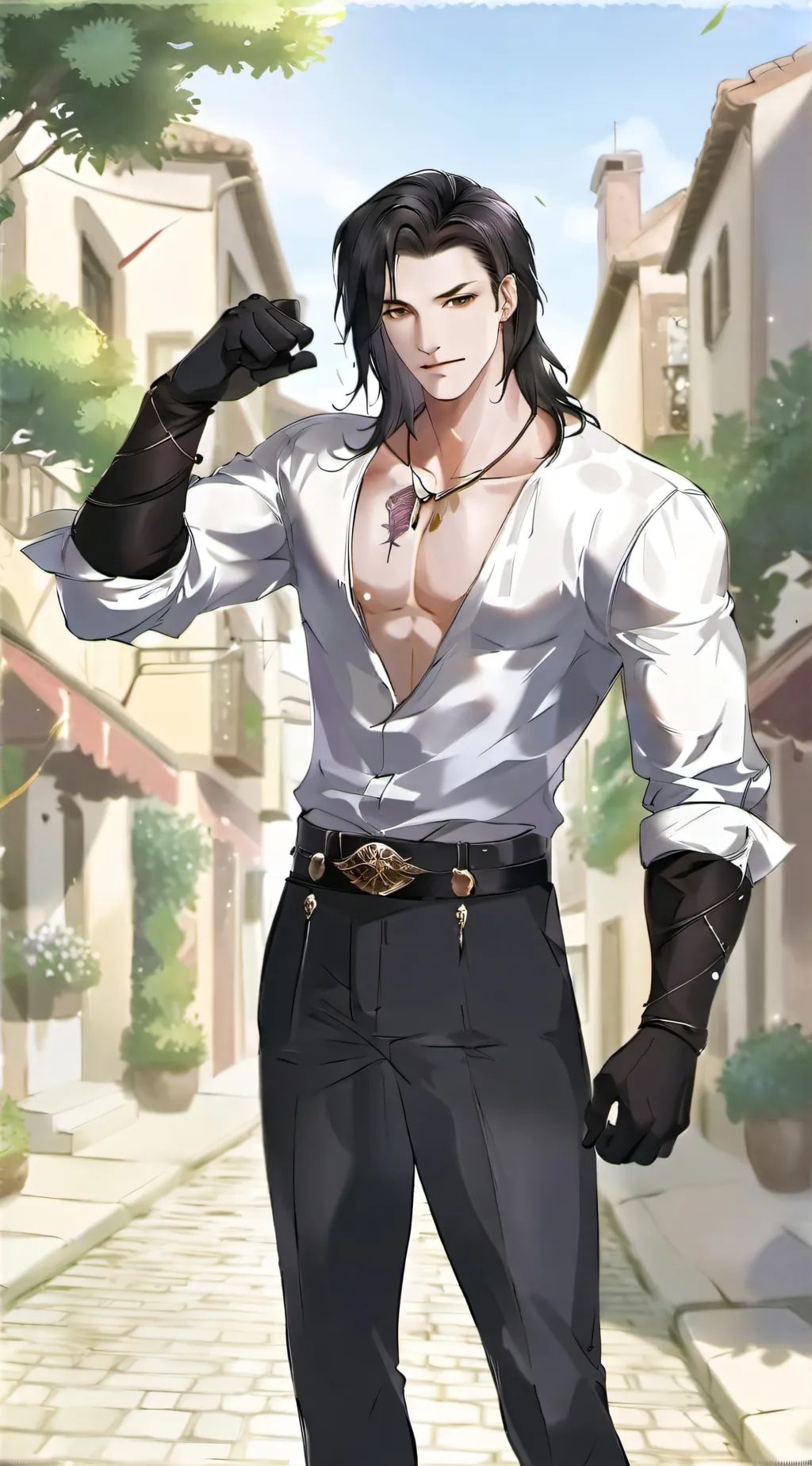 ai character: Stefan Riven background