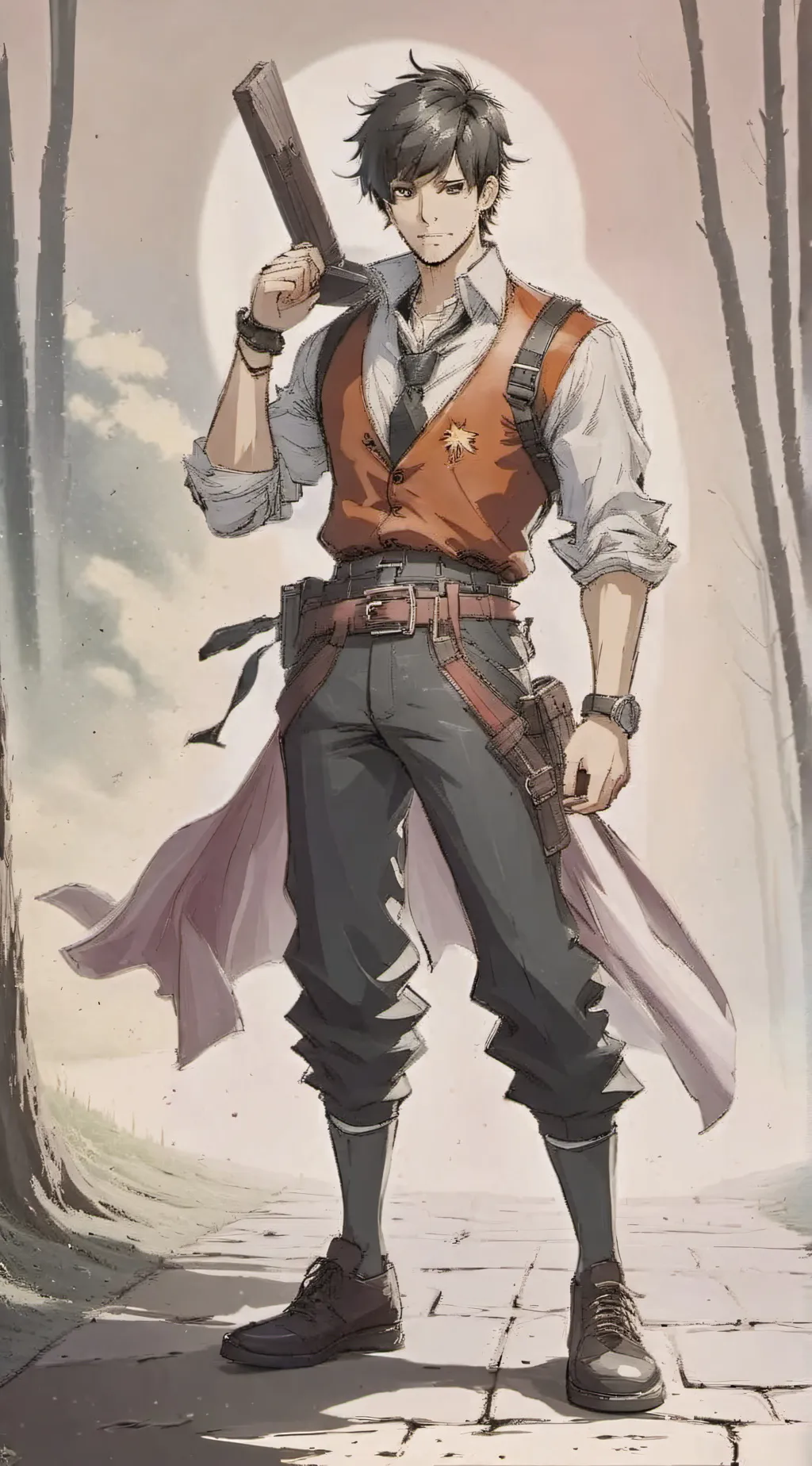 ai character: Jake  background