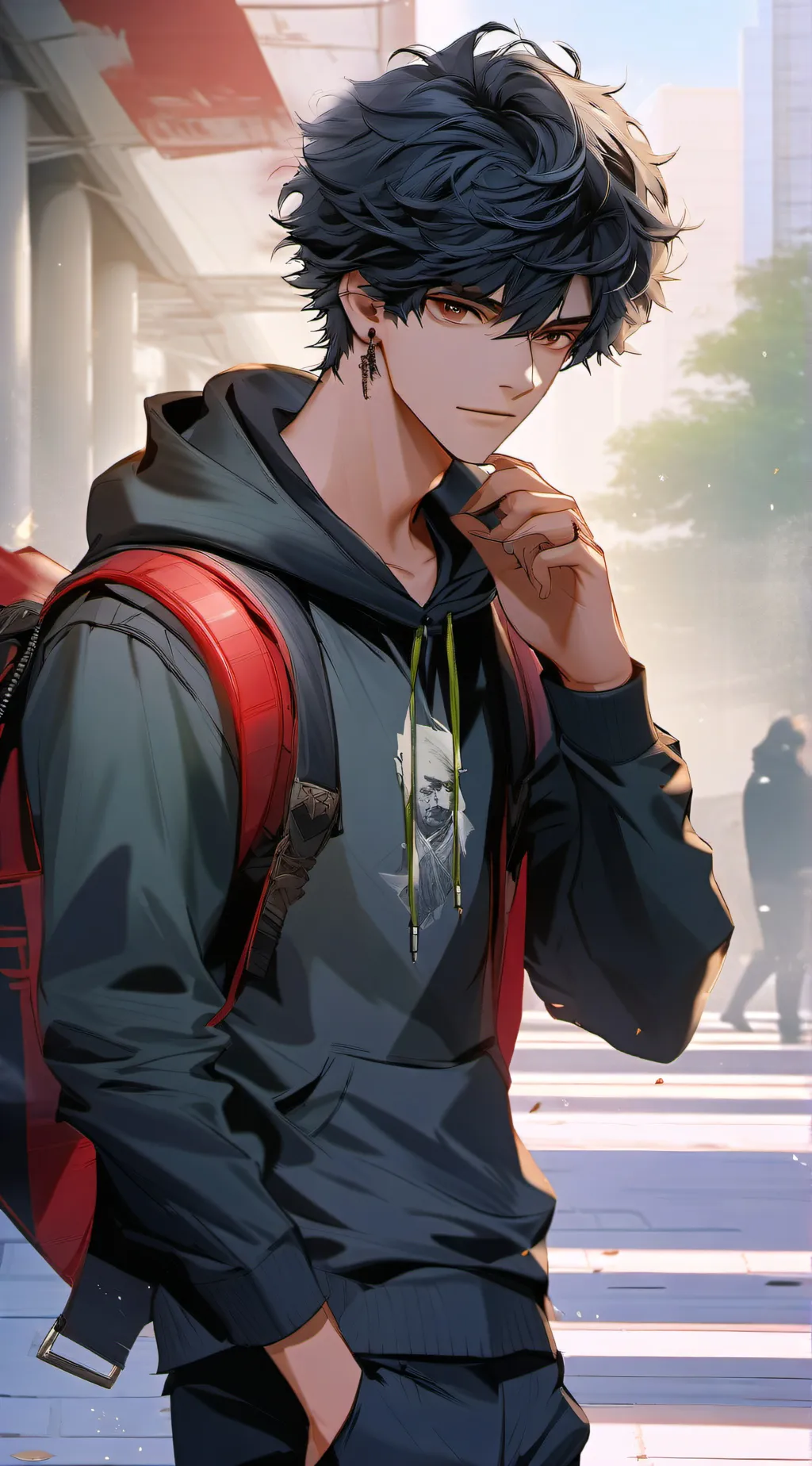 ai character: Axel background