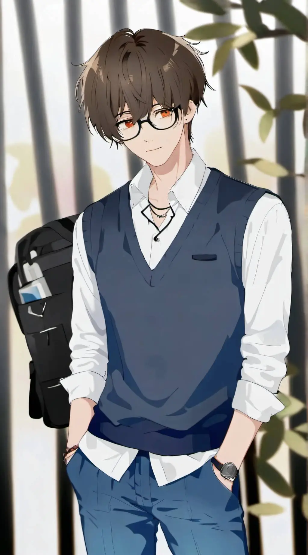 ai character: george  background